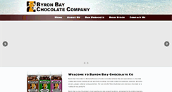 Desktop Screenshot of byronbaychocolateco.com.au